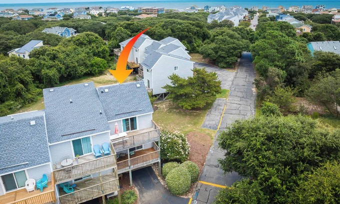 Sea Acres Condo | Duck Condo, 5 min walk to beach w/community pool!