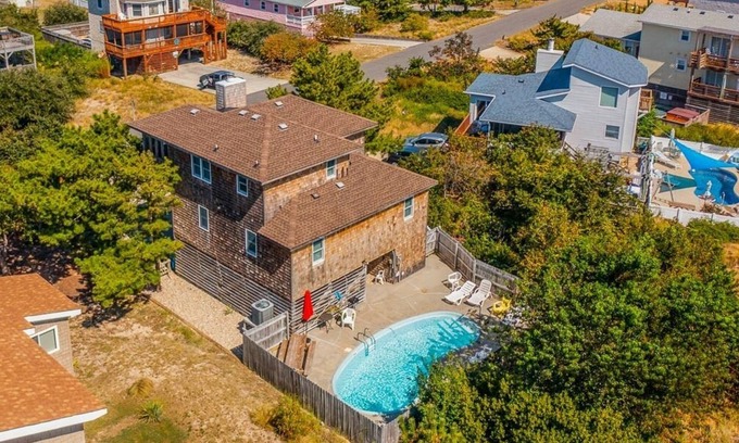 Carolina Dunes House | Stunning Beach Home with Pool, Hot Tub & Perfect Access