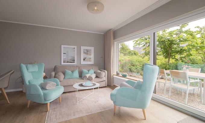 Hornum Apartment | Discover Dünenperle: Oceanfront Retreat with Spa Amenities