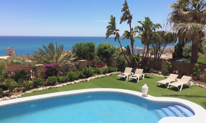 Bahia de Casares Apartment | Beachside Duplex Apartment with Scenic Sea View & Pool