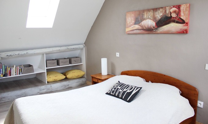 Laval Apartment | Renovated Duplex Apartment near TGV Station & Town Center