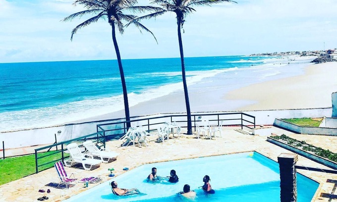 Caponga Apartment | Cozy Duplex Apartment with Sea View and Pool Access