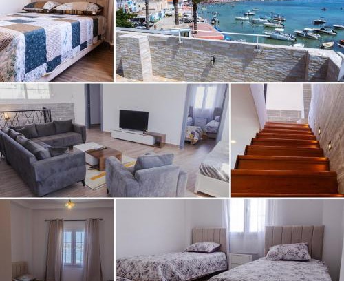 Algeria Apartment | Duplex avec terrasse et vue sur mer au bord de leau