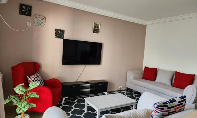 La Marsa Apartment | Secure Duplex with Garden and Ocean View - 4-Star Comfort
