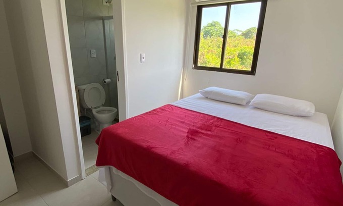 Sao Jose da Coroa Grande Apartment | Cozy Duplex Apartments with Sea View, Steps from the Beach