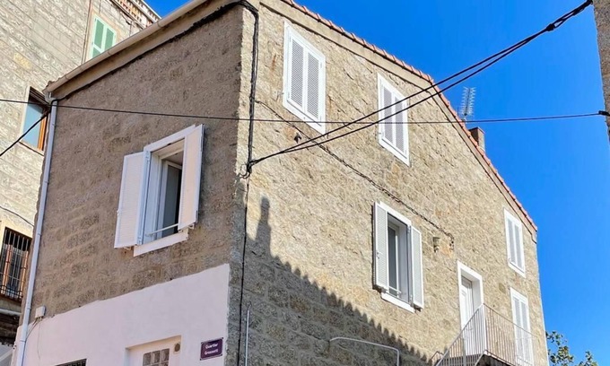 Propriano Apartment | Modern Duplex in Central Location with Pool and Ocean View