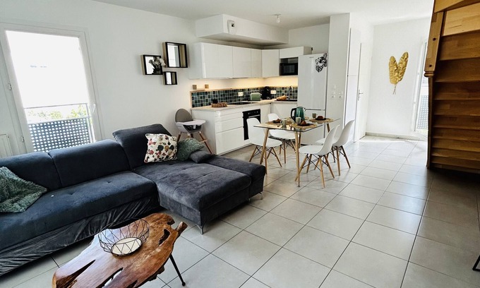 Chessy Apartment | Spacious Duplex for Families, Minutes from Disney Adventures