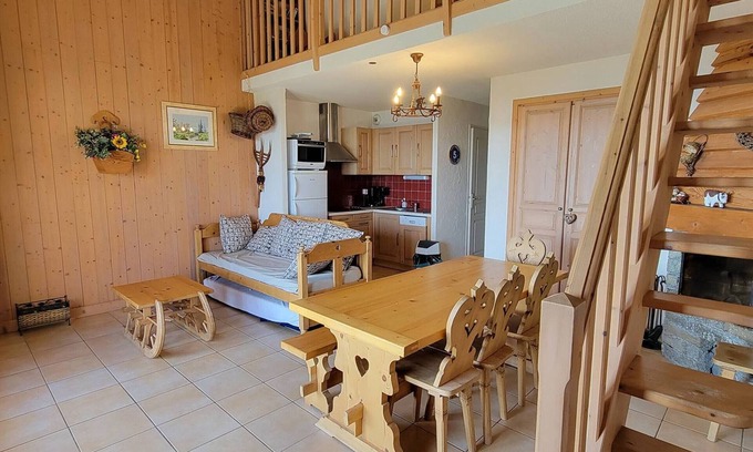 Saint-Michel-de-Chaillol Apartment | Family-Friendly Apartment in Saint-Michel-de-Chaillol
