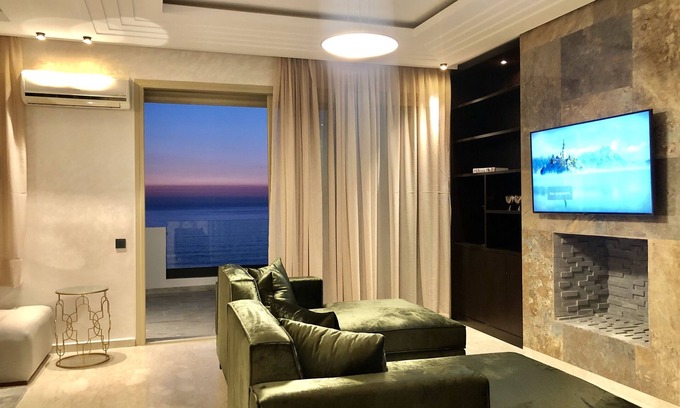 Mediouna Apartment | Duplex Front Mer: Family-Friendly Retreat by the Sea