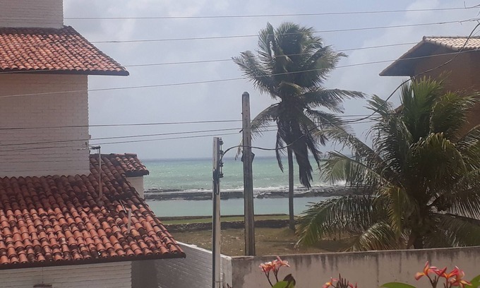 Barra de Sao Miguel House | Seafront Duplex House in Barra de São Miguel Awaits You