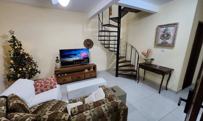 Arembepe Apartment | Inviting Duplex by Beach and Lagoon with Ocean Views