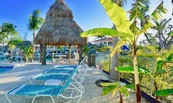 Marathon House | Elegant Duplex in Duck Key with Private Dock & Spa Access