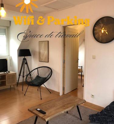 Beauvais Apartment | Duplex lumineux avec parking et Wi-Fi offert