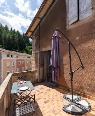 Le Cheylard Apartment | Family-Friendly Duplex Marjorie - Ideal for Memorable Stays