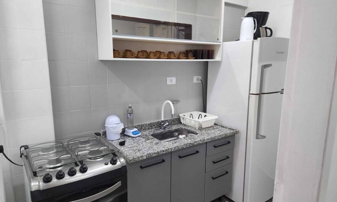 Sao Vicente Apartment | Duplex on the Beach - Complete and close to everything.