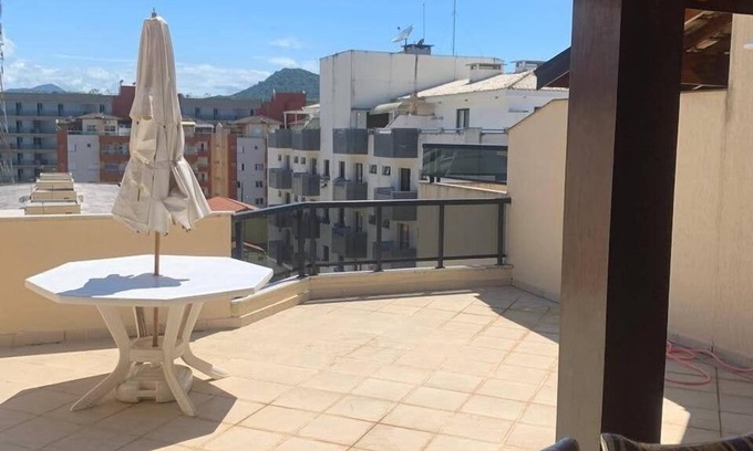 Praia Grande Apartment | Duplex/Penthouse with 3 suites, 70 meters from the beach
