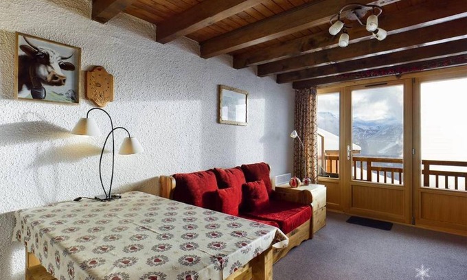 La Rosiere Apartment | Charming Duplex with Panoramic Views and Central Location
