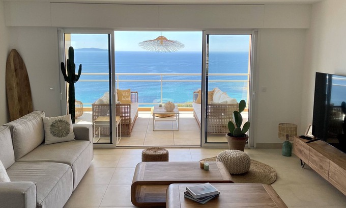 Ajaccio Apartment | Exceptional Duplex with Sea View at Sanguinaires