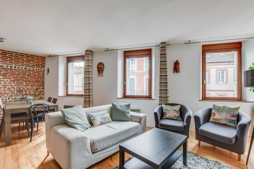 Saint-Cyprien Apartment | Duplex Tolosa: Family-Friendly Stay Near Pont-Neuf