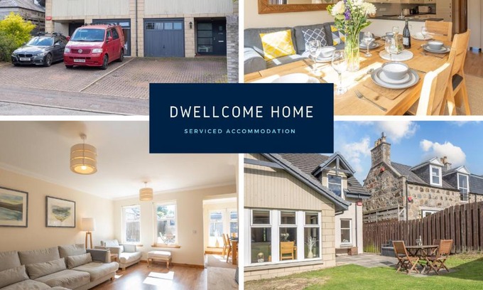 Aberdeen House | Family-Friendly Dwellcome Home Ltd: 4-Star Aberdeen Retreat