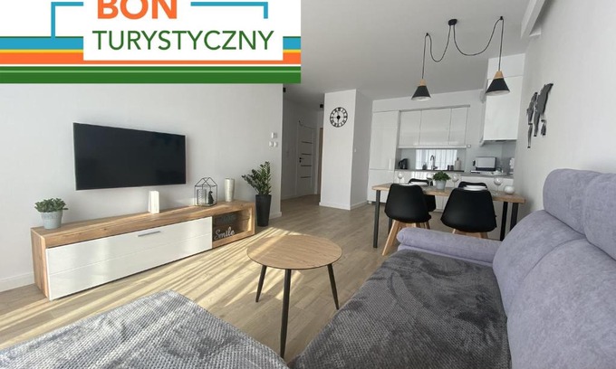 Kolobrzeg Apartment | Top-Rated DWP Apartamenty C26: Family & Accessible Stay
