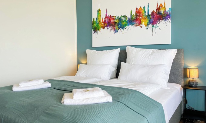 Antonsviertel Apartment | E&K living - cozy studio for 2 near main station - congress - trade fair