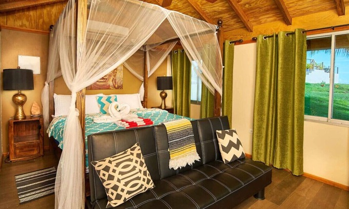 Scarborough Cottage | Experience Eagle's Base Cottage with Caribbean Sea Views