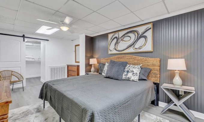 Statesboro Apartment | Discover Eagle's Nest: Downtown Loft with Family Amenities