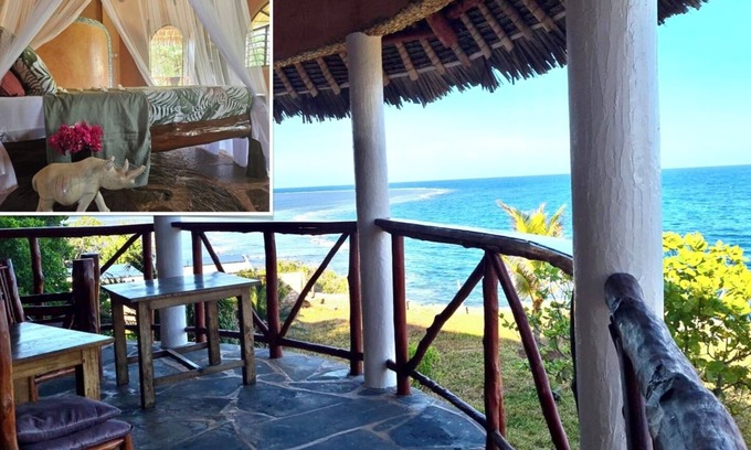 Shimoni House | Elegant Eagle Suite with Indian Ocean View & Pool Access