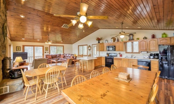 Bumpass House | Eagles Landing- Large Waterfront Home, Private Side, Private Boat Ramp, Firepit