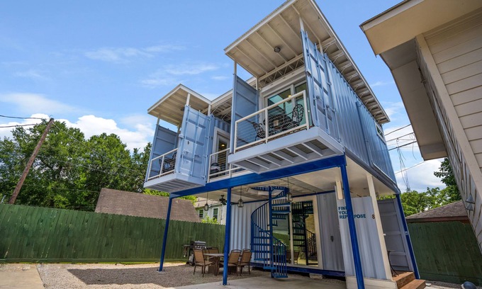 Greater East End Apartment | Unique East Downtown Micro-luxe Container Living Pod #10