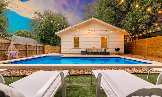 McKinley Heights House | Spunky Retreat in East Downtown with Heated Pool & Spa