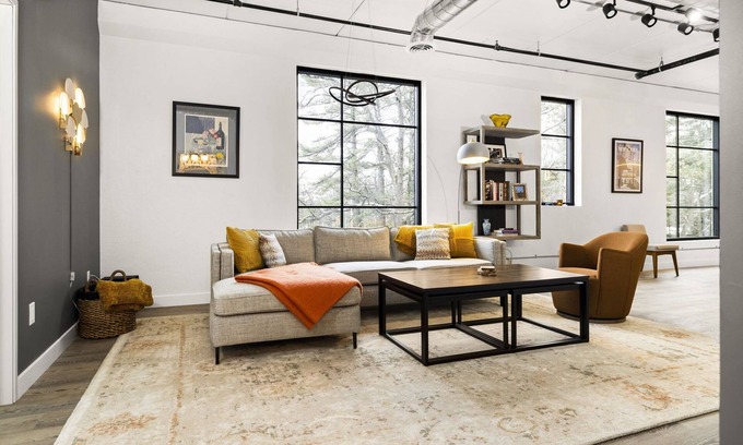 Traverse City Condo | East Side Design: Chic Condo with Rooftop Hot Tubs