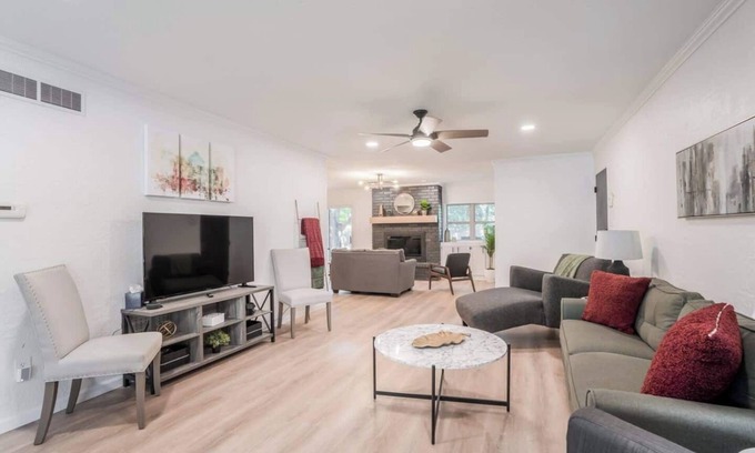 Wichita House | Unforgettable East Side Emerald with Fire Pit & Prime Location