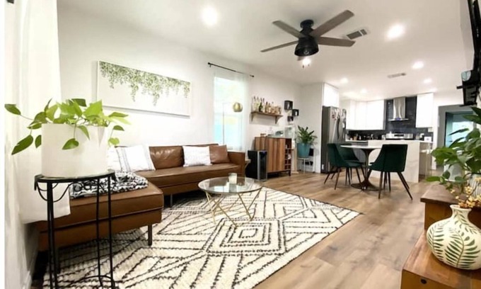East MLK House | Serene Oasis with Inviting Backyard and Pool for Families