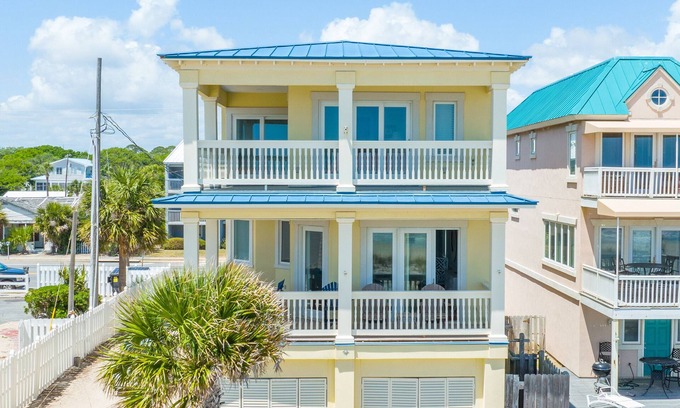 Tybee Island House | Oceanfront Retreat at Georgia's Eastern Most Point