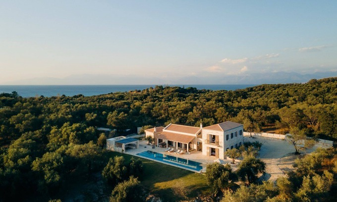 Agnos Villa | Unique Secluded Retreat at Villa Aegis with Pool Access