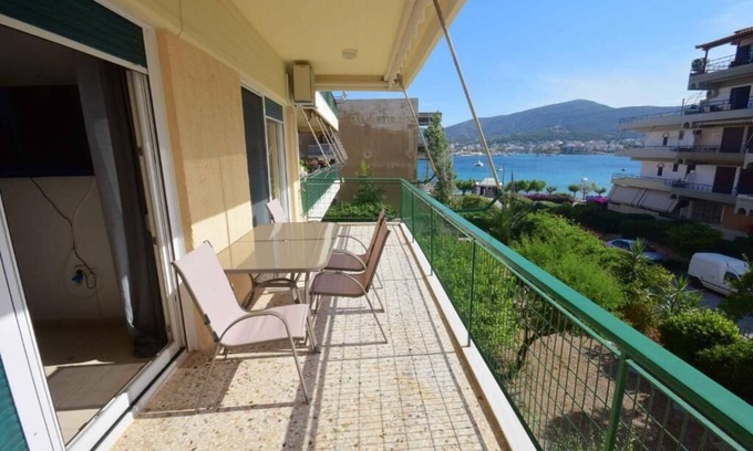 Porto Rafti Apartment | Eclectic Apartment with Breathtaking Seaview - Guest Rated 10/10