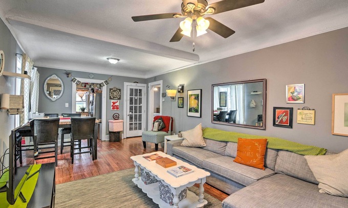 Dearborn House | Unique Retreat with Sunroom, Close to Downtown Dining