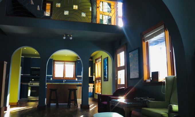 Rossland House | Pet-Friendly Eclectic Rossland House, Steps from Town