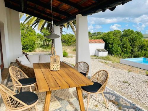 Aljezur House | Eco Casa Branca: Family-Friendly Retreat with Pool & Hot Tub