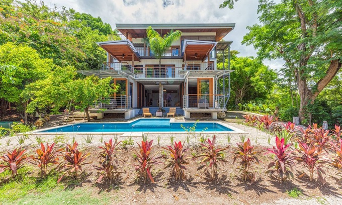 Nosara House | Eco-Friendly Retreat with Ocean Views Near the Beach