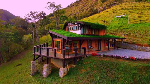 Nova Friburgo Apartment | Eco-Friendly Retreat at Casa Bioconstruida - Rated 9.7/10