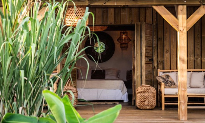Saint-Francois House | Nature Retreat at Ecolodge Anacardier with Ocean Views