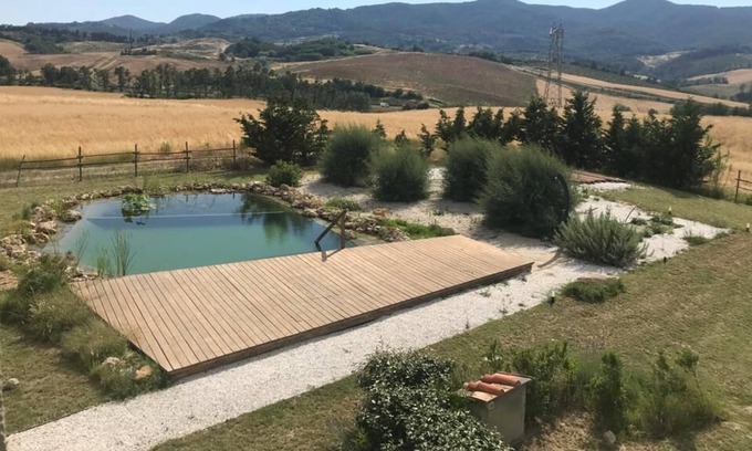 Fauglia Villa | Ecological Villa with Bio-Pool in Toscama Countryside