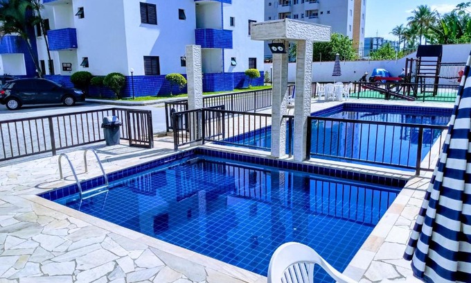 Jardim Rio da Praia Apartment | Inviting Ed.fragatas Residence: Family-Friendly with Pool