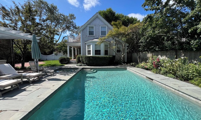 Edgartown House | Unforgettable Edgartown Village Retreat with Pool & Ocean Views