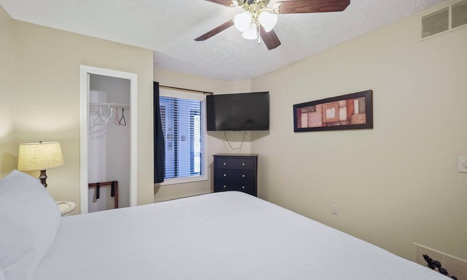 Charlevoix Condo | Discover #102 at Edgewater Inn - Waterfront Retreat Awaits