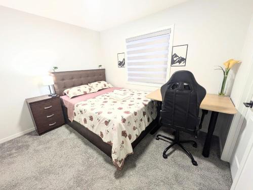 Northwest Calgary House | Edith Gate Luxe Bedroom 1 Homestay