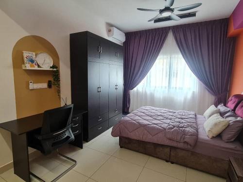Petaling District Apartment | Edusentral setia alam amy studio cozy ambient